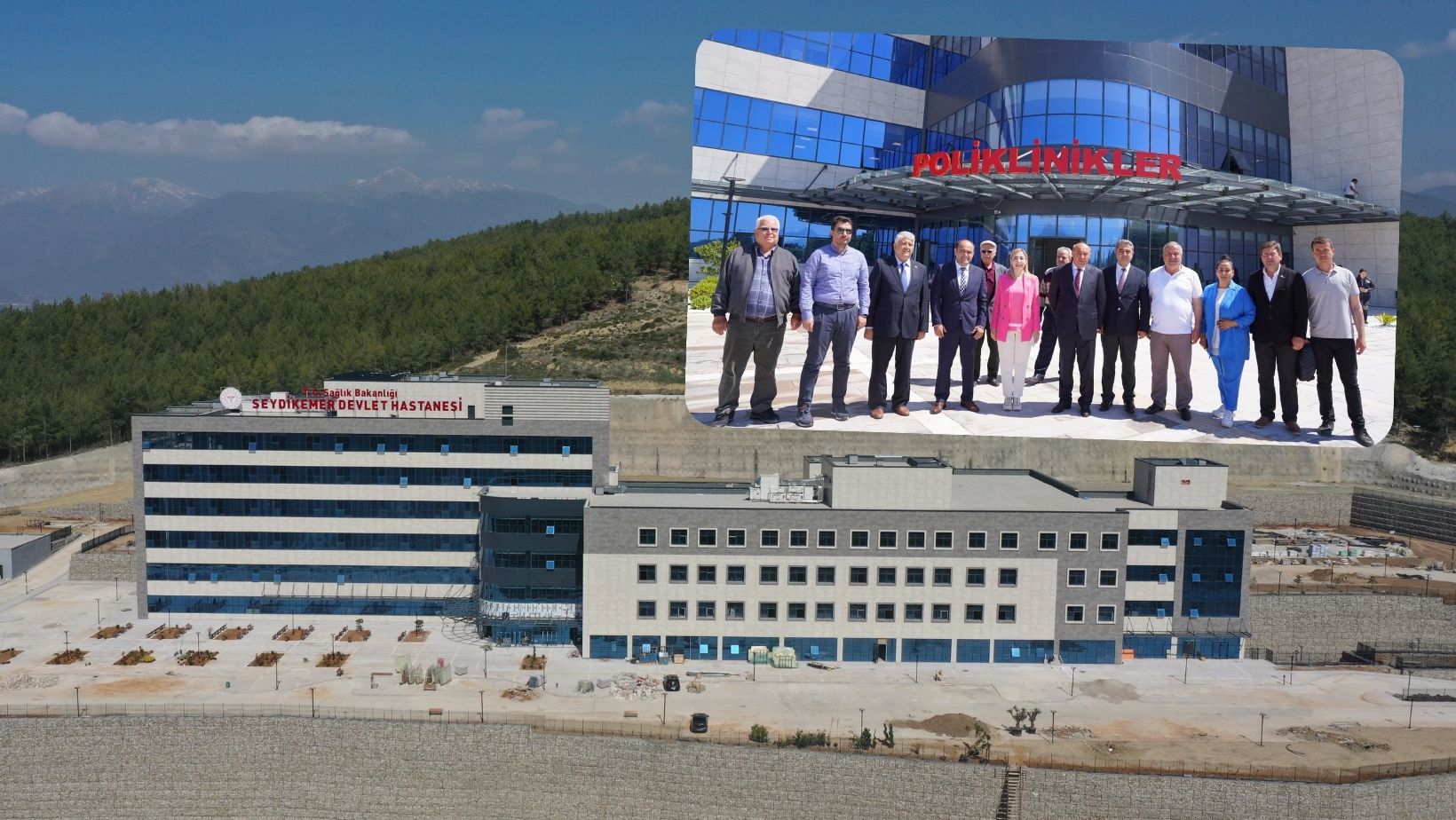 SEYDİKEMER DEVLET HASTANESİ AÇILDI