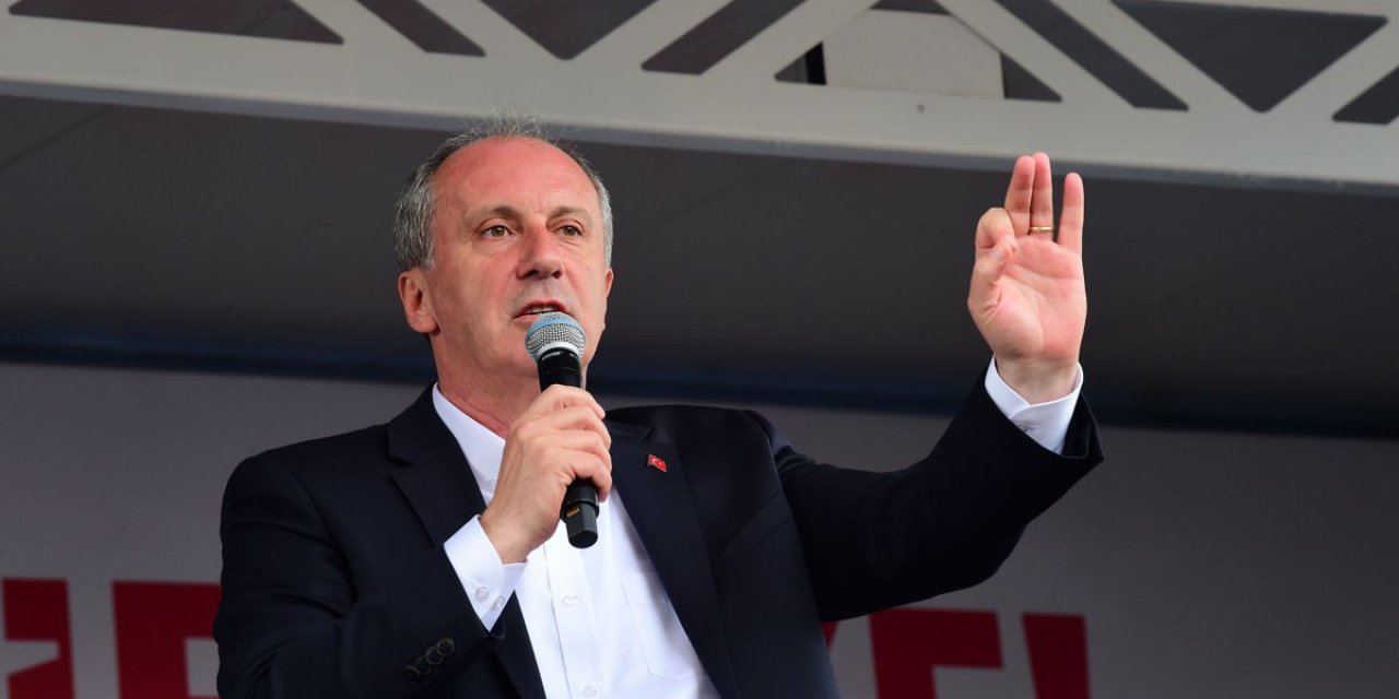 MEMLEKET PARTİSİ GENEL BAŞKANI MUHARREM İNCE ADAYLIKTAN ÇEKİLDİ