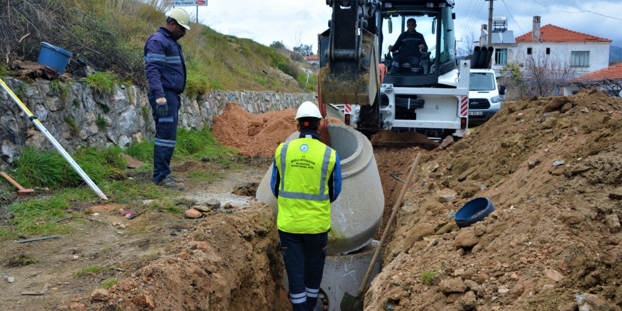 MUĞLA’DA 81 BİN YAĞMUR SUYU HATTI YAPILDI