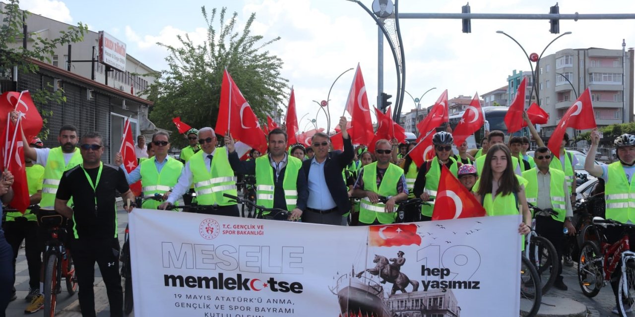 YATAĞAN’DA 19 MAYIS BİSİKLET TURU YAPILDI