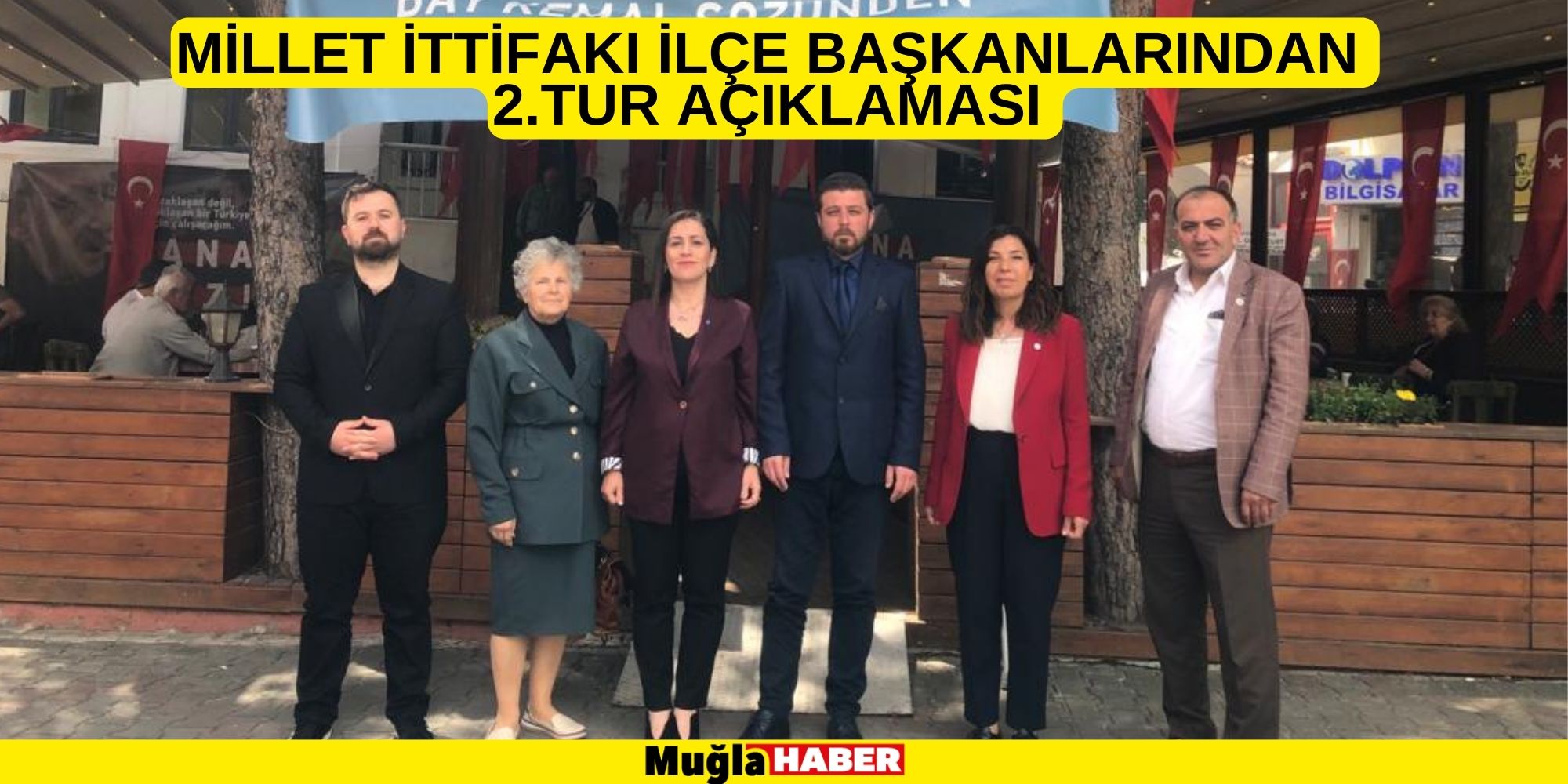 MİLLET İTTİFAKI İLÇE BAŞKANLARINDAN 2.TUR AÇIKLAMASI