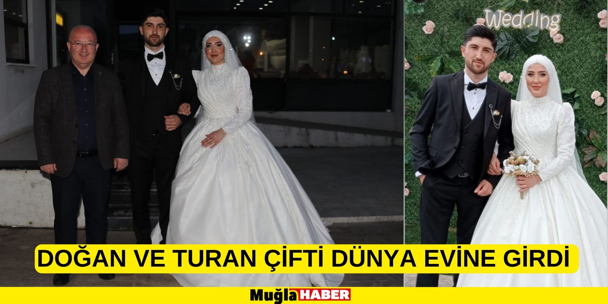 DOĞAN VE TURAN ÇİFTİ DÜNYA EVİNE GİRDİ