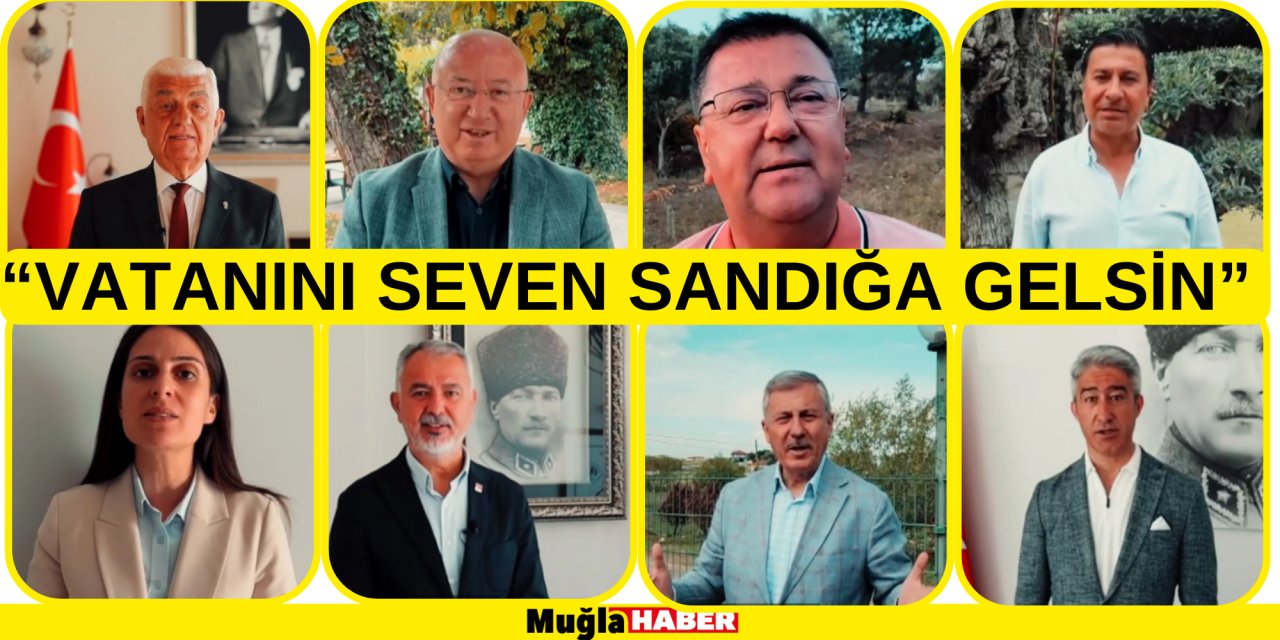 CHP MUĞLA’DAN DESTEK ÇAĞRISI:  “VATANINI SEVEN SANDIĞA GELSİN”