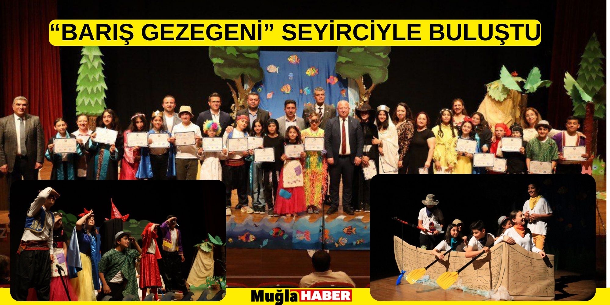 “BARIŞ GEZEGENİ” SEYİRCİYLE BULUŞTU