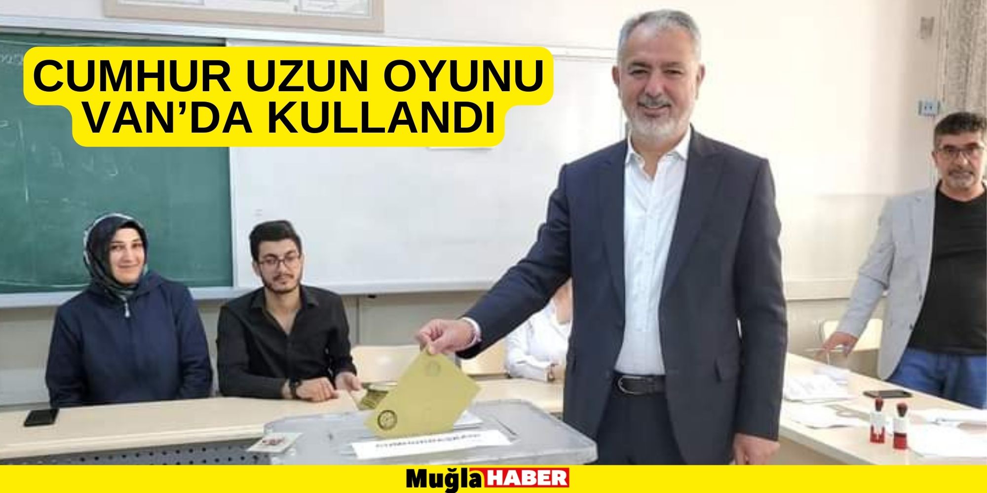 CUMHUR UZUN OYUNU VAN’DA KULLANDI