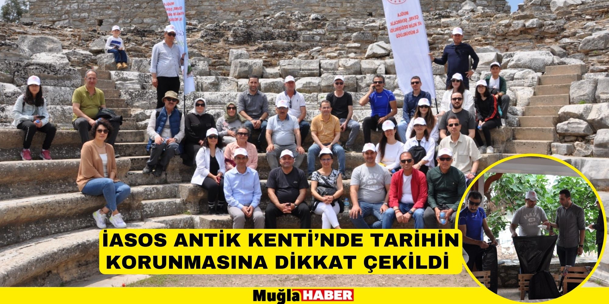 İASOS ANTİK KENTİ’NDE TARİHİN KORUNMASINA DİKKAT ÇEKİLDİ