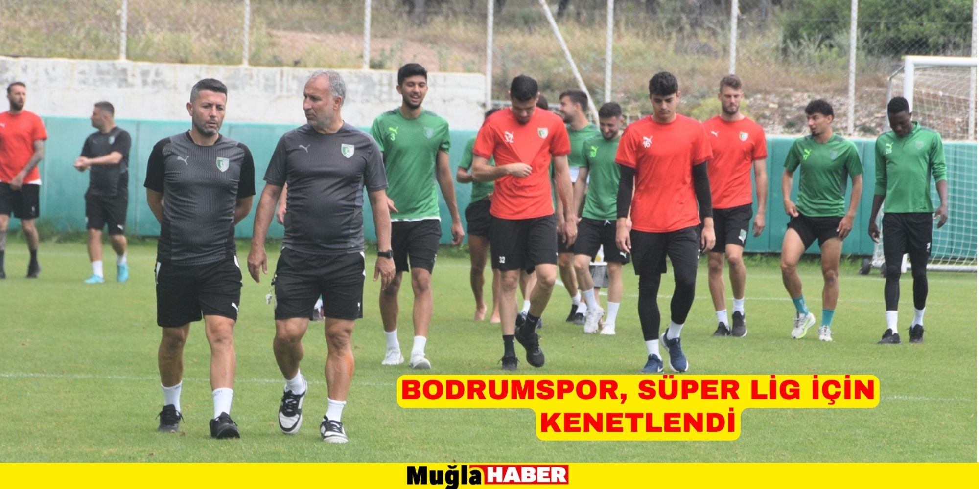 BODRUMSPOR FİNAL MAÇI HAZIRLIKLARINA BAŞLADI