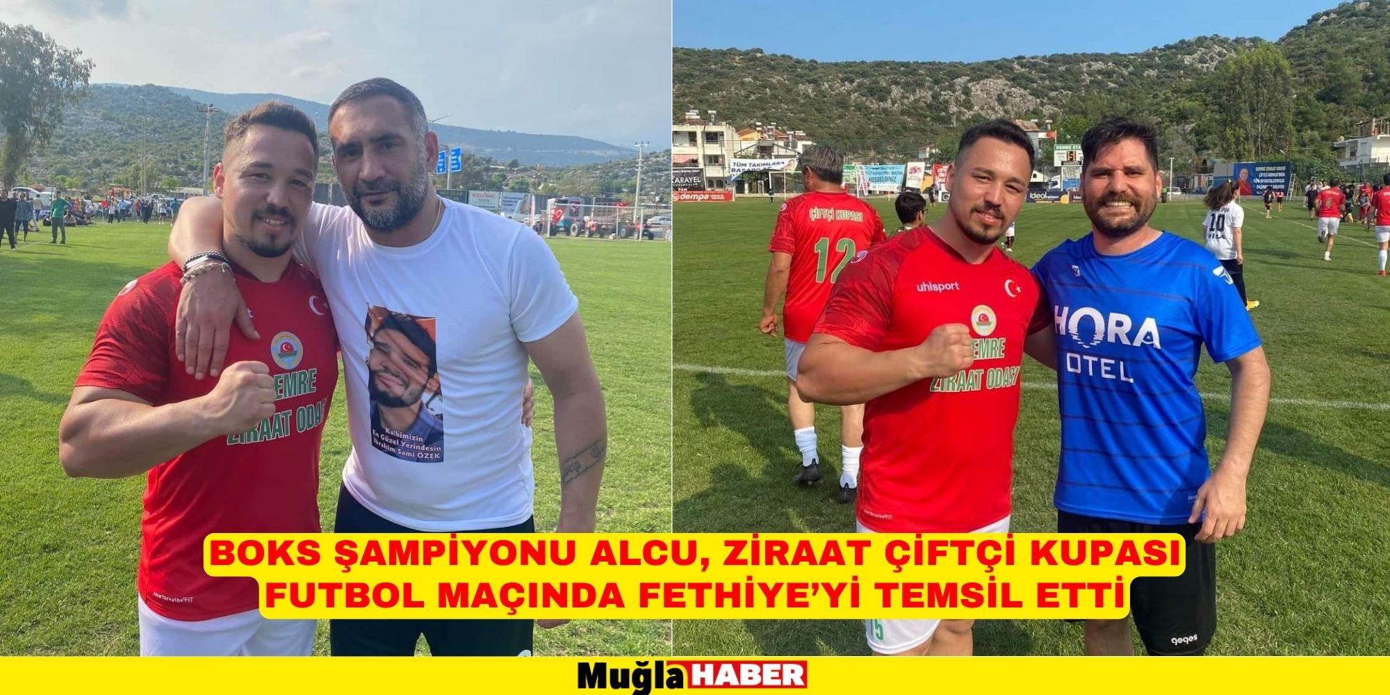 BOKS ŞAMPİYONU ALCU, ZİRAAT ÇİFTÇİ KUPASI MAÇINDA FETHİYE'Yİ TEMSİL ETTİ