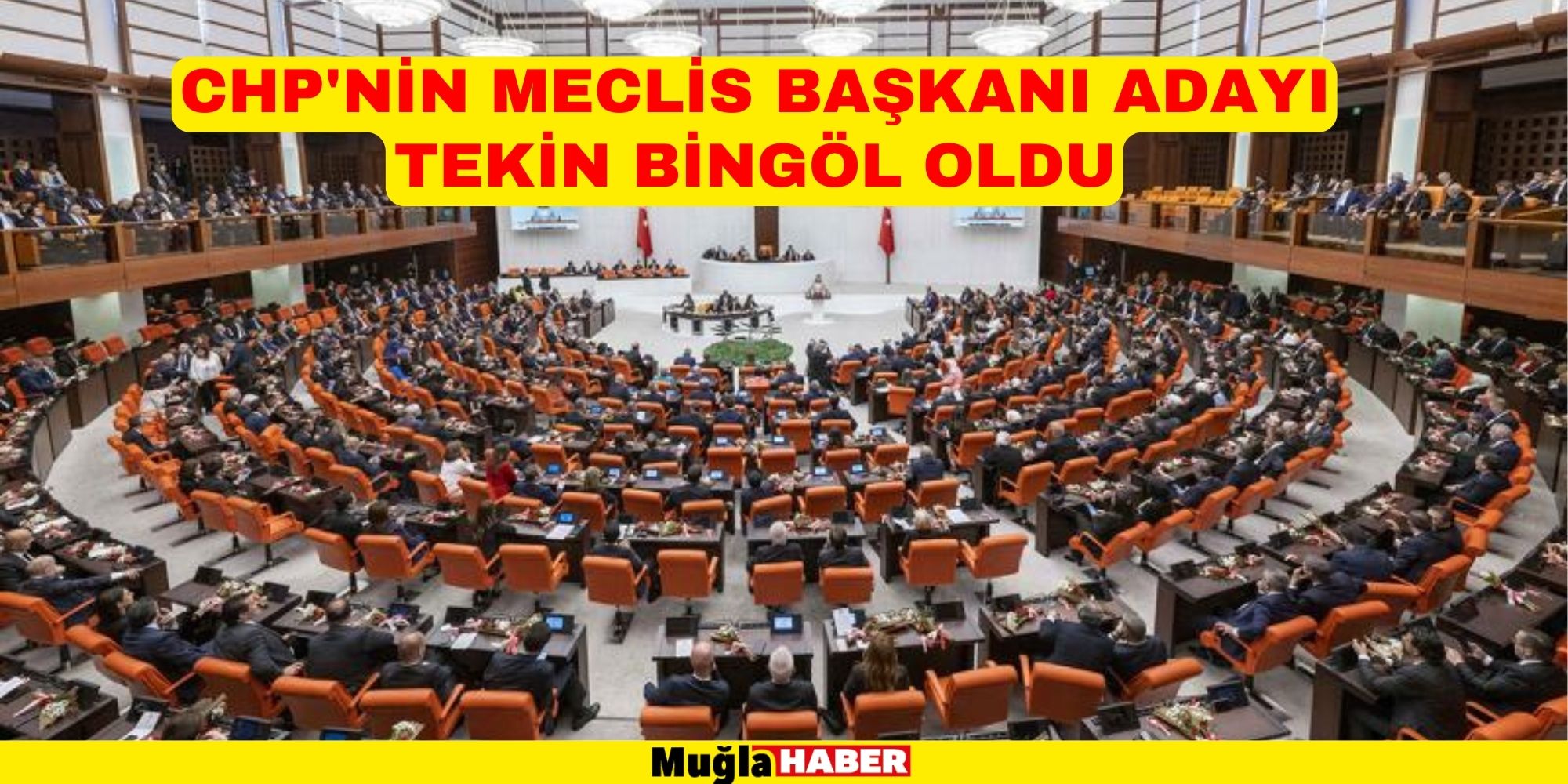 CHP'nin Meclis başkanı adayı TEKİN BİNGÖL oldu