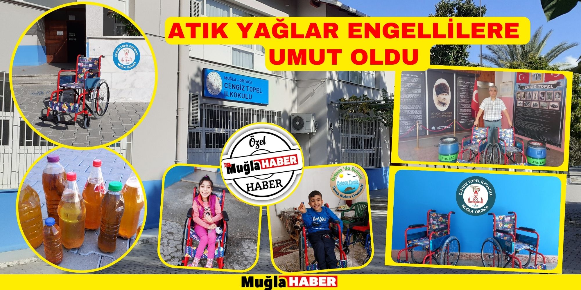 ATIK YAĞLAR ENGELLİLERE UMUT OLDU