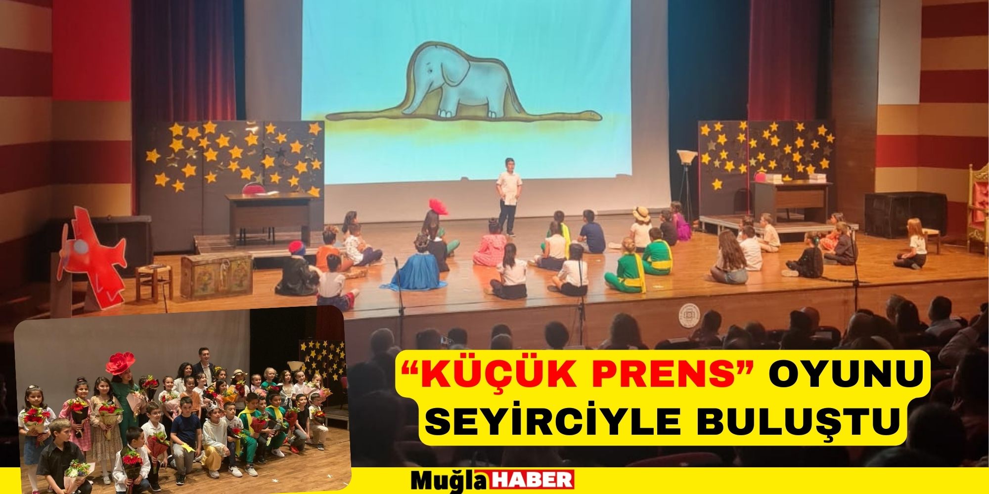 “KÜÇÜK PRENS” OYUNU SEYİRCİYLE BULUŞTU