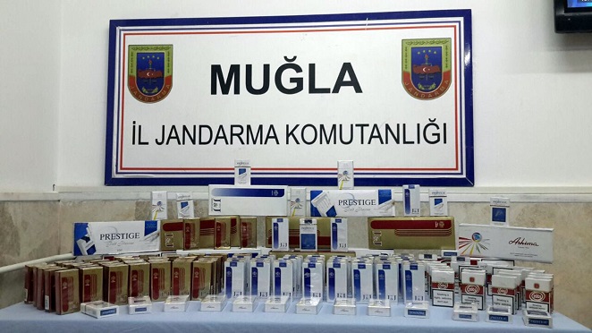 Jandarma’dan kaçak sigara operasyonu