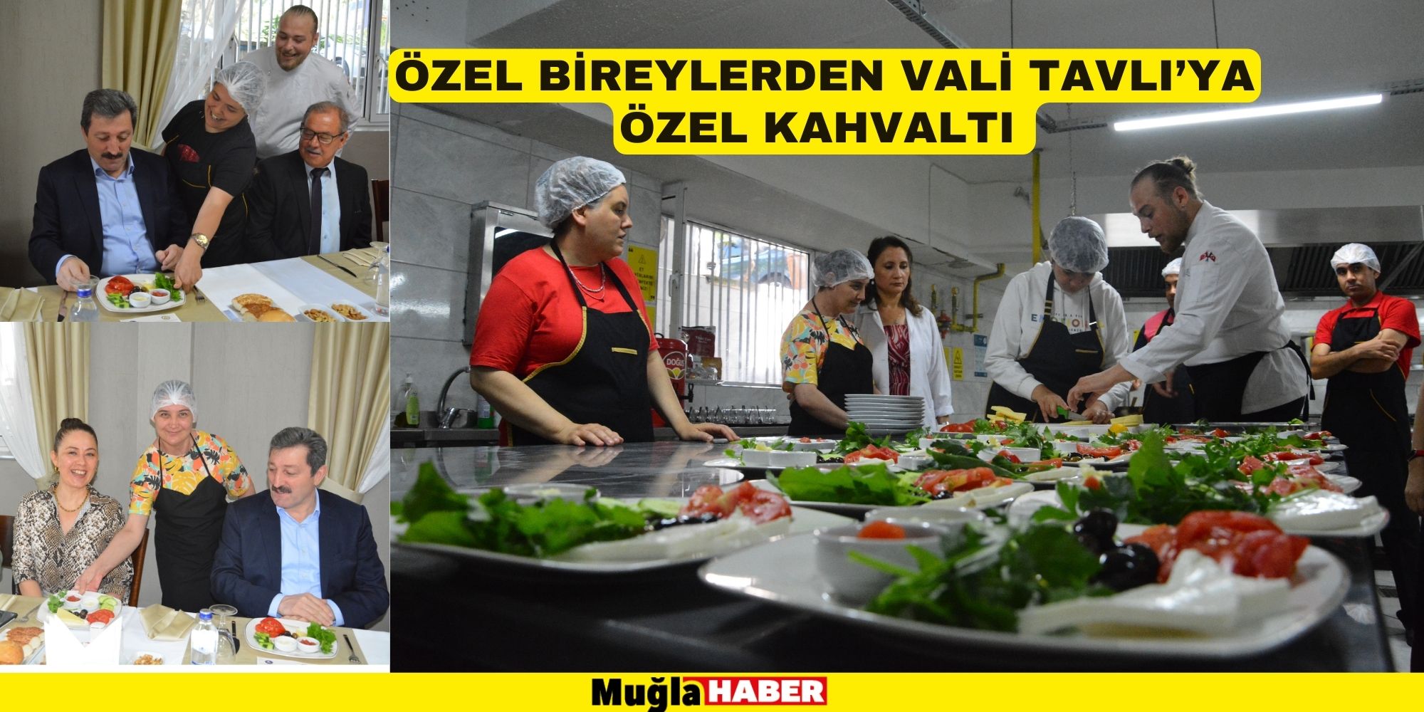 ÖZEL BİREYLERDEN VALİ TAVLI’YA ÖZEL KAHVALTI