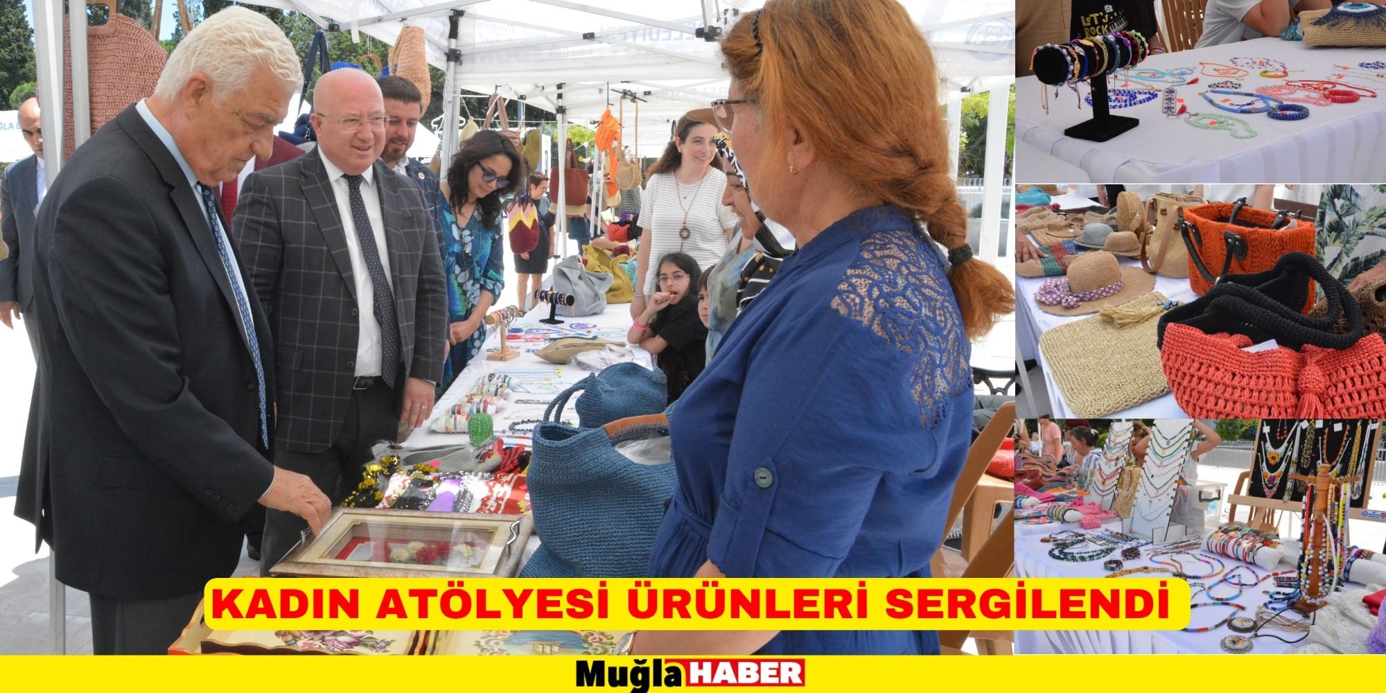 KADIN ATÖLYESİ ÜRÜNLERİ SERGİLENDİ