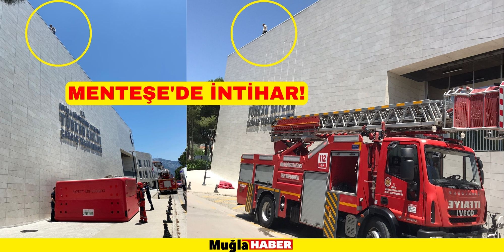 MENTEŞE'DE İNTİHAR GİRİŞİMİ!