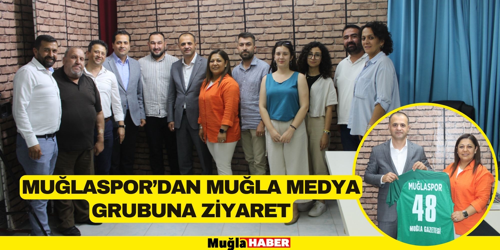 MUĞLASPOR’DAN MUĞLA MEDYA GRUBUNA ZİYARET