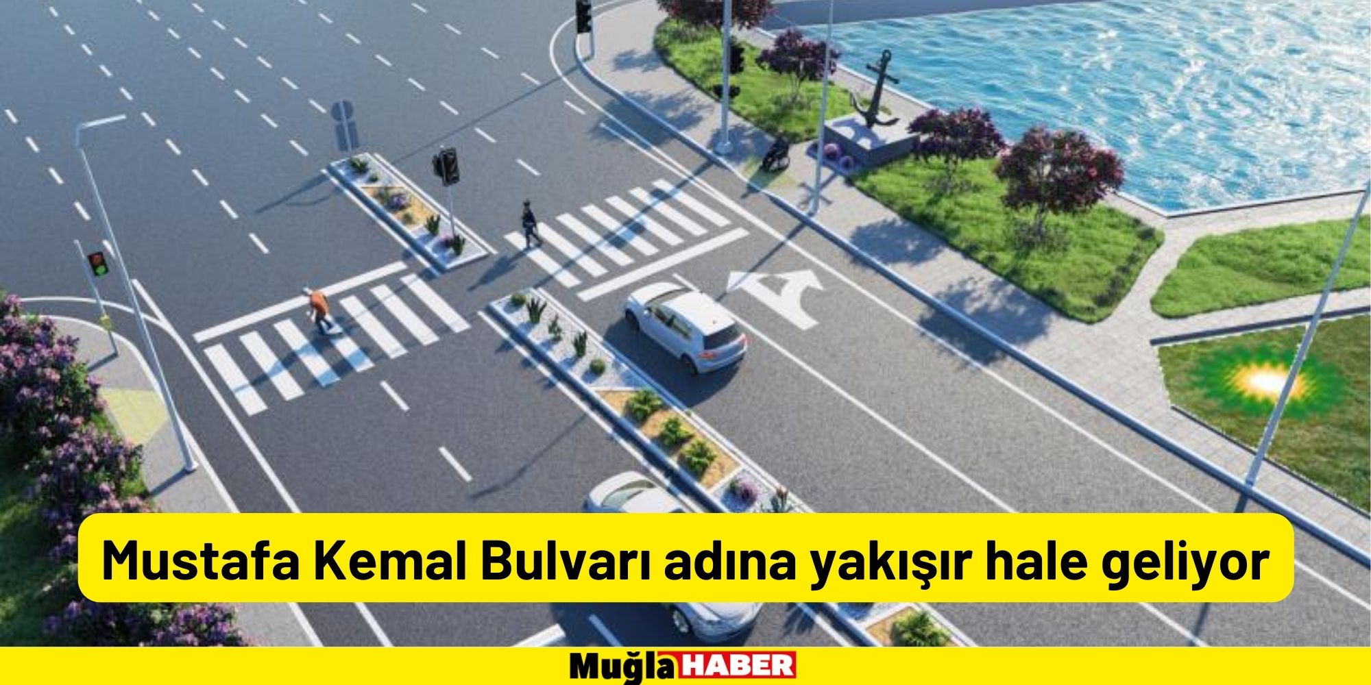 Mustafa Kemal Bulvarı adına yakışır hale geliyor