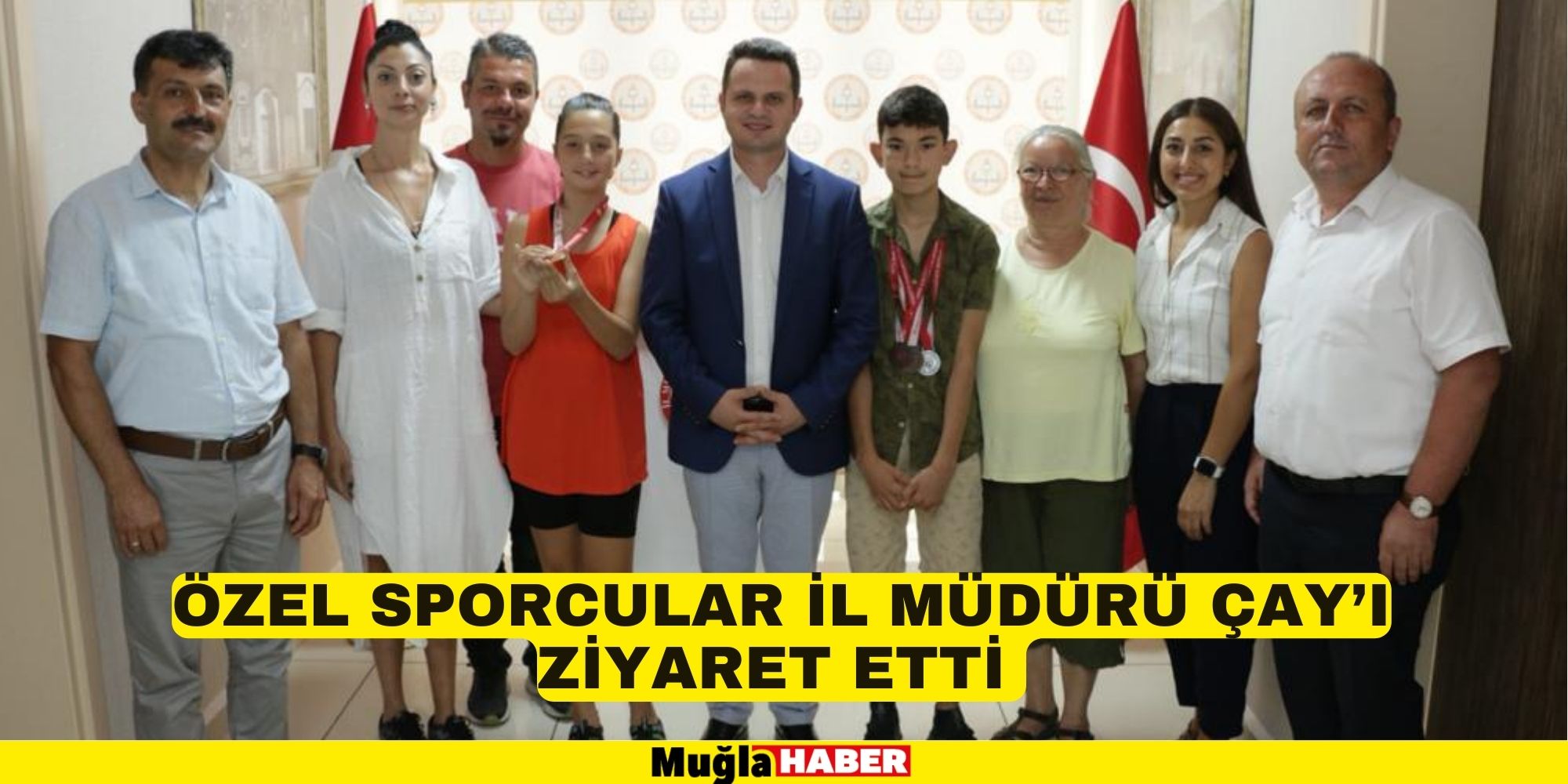 ÖZEL SPORCULAR İL MÜDÜRÜ ÇAY’I ZİYARET ETTİ