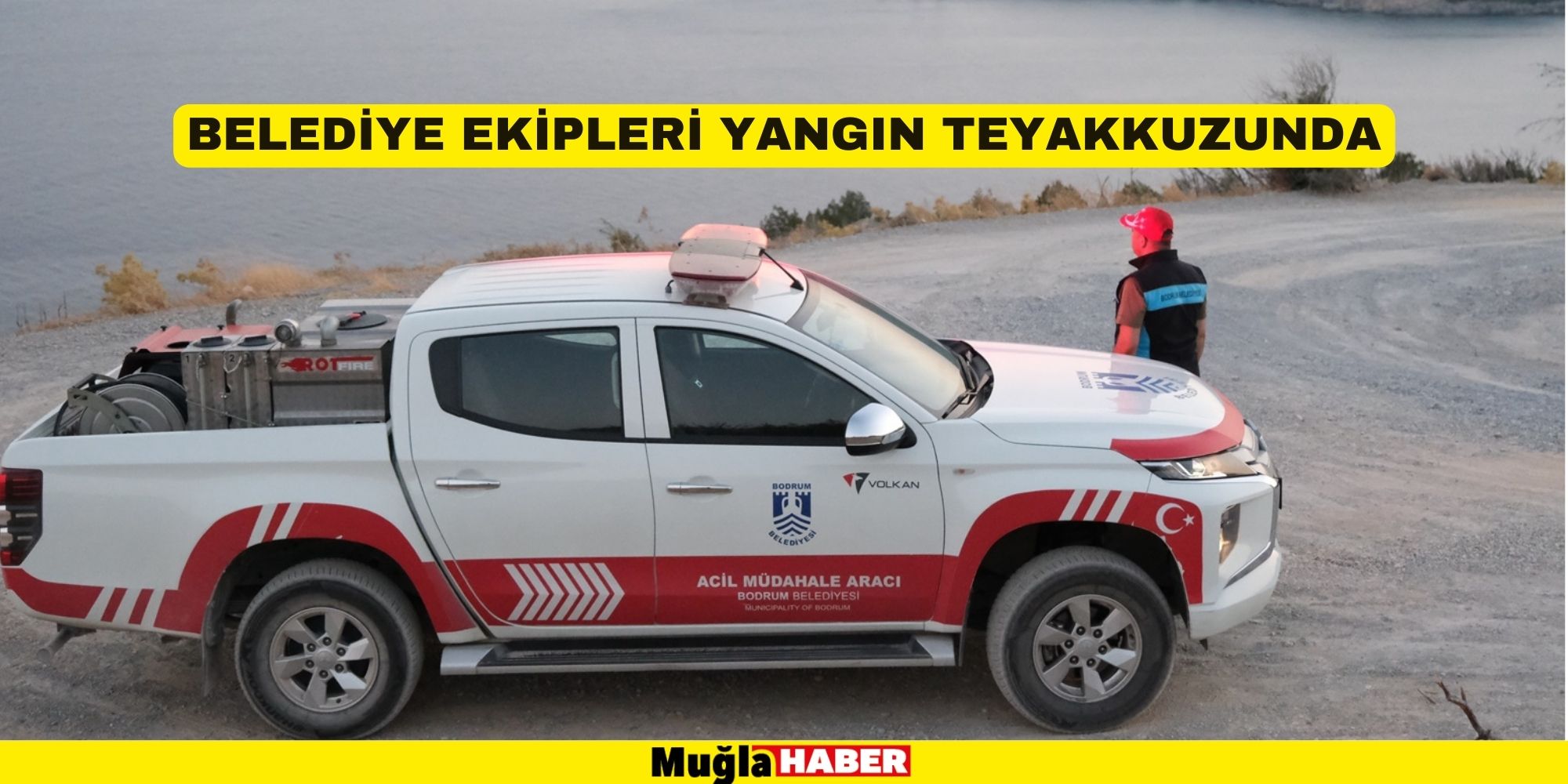 BELEDİYE EKİPLERİ YANGIN TEYAKKUZUNDA