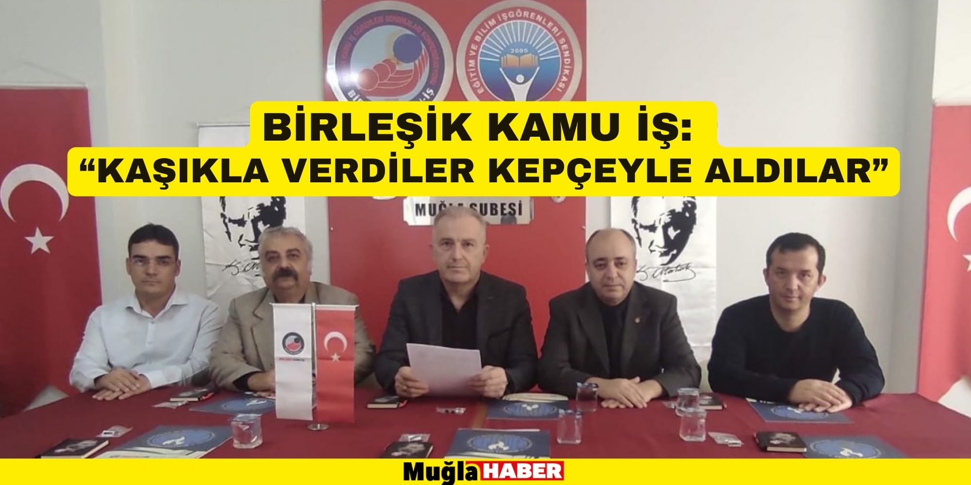 BİRLEŞİK KAMU İŞ: “KAŞIKLA VERDİLER KEPÇEYLE ALDILAR”