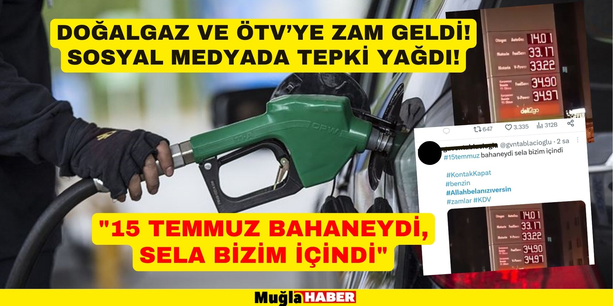 DOĞALGAZ VE ÖTV’YE ZAM YAĞMURU!