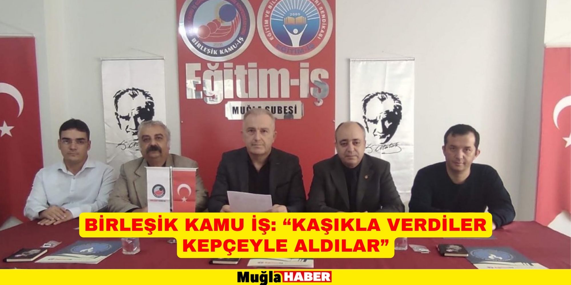 BİRLEŞİK KAMU İŞ: “KAŞIKLA VERDİLER KEPÇEYLE ALDILAR”