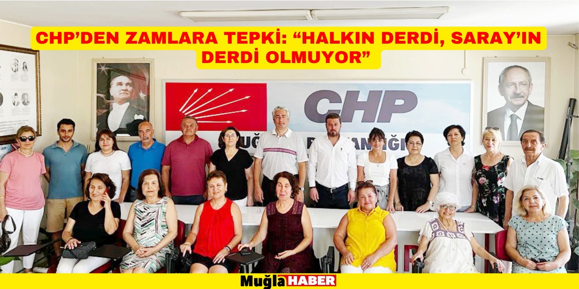 CHP’den zamlara tepki: “Halkın derdi, Saray’ın derdi olmuyor”