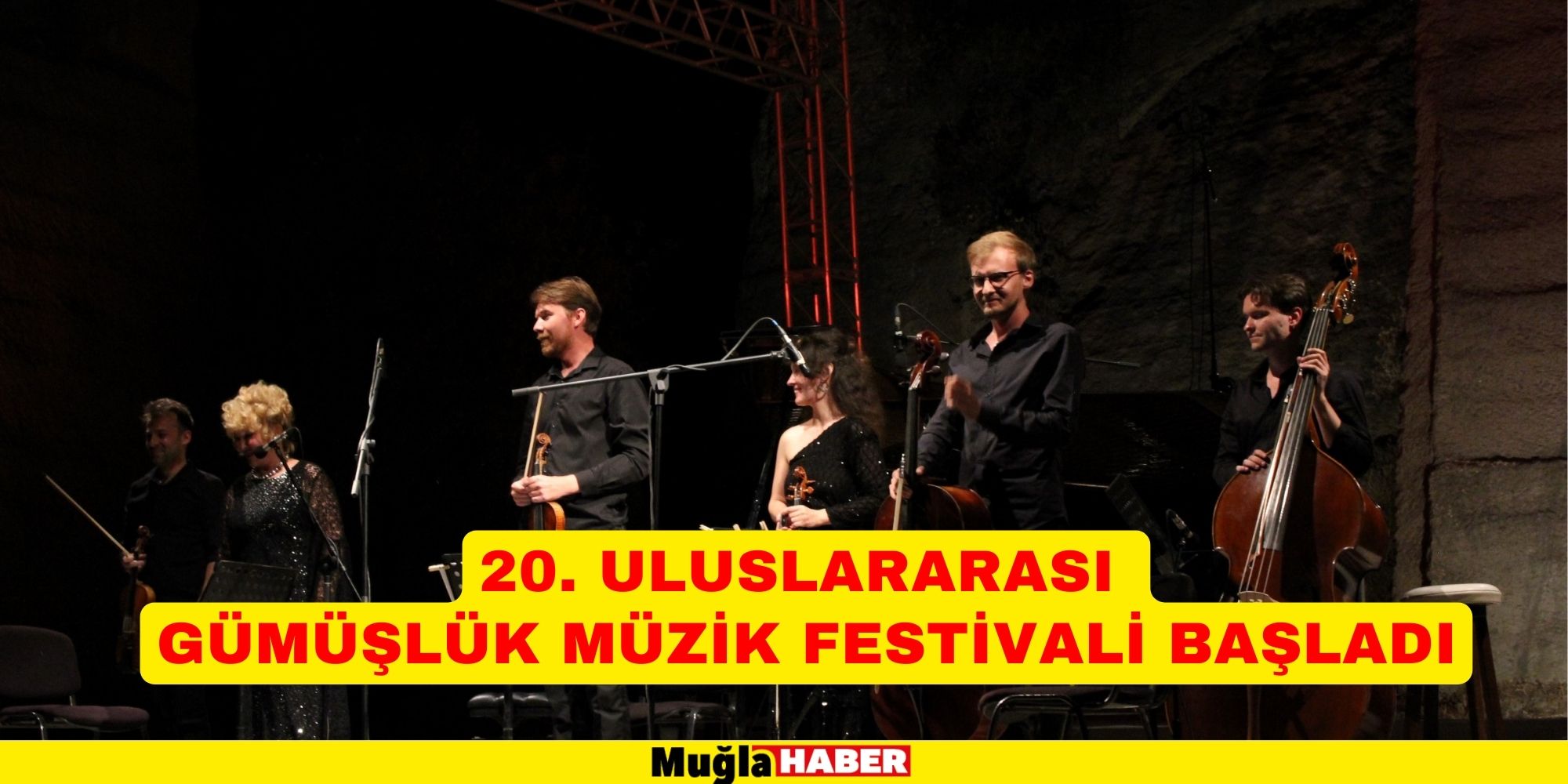 20. Uluslararası Gümüşlük Müzik Festivali başladı