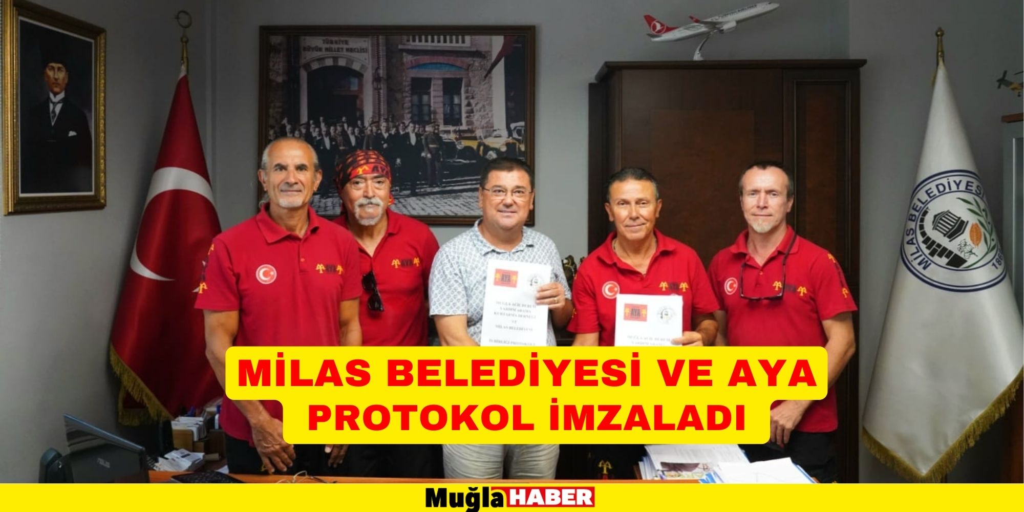 Milas Belediyesi ve AYA protokol imzaladı