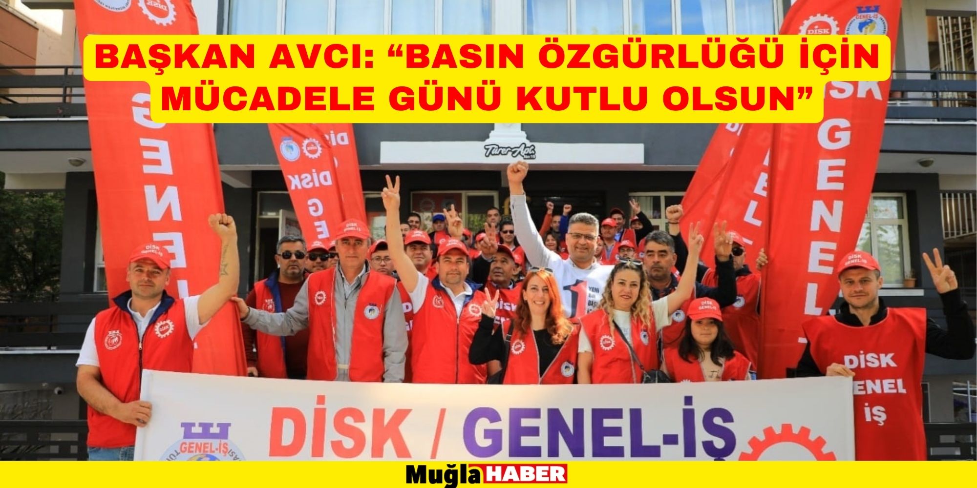 BAŞKAN AVCI: “BASIN ÖZGÜRLÜĞÜ İÇİN MÜCADELE GÜNÜ KUTLU OLSUN”