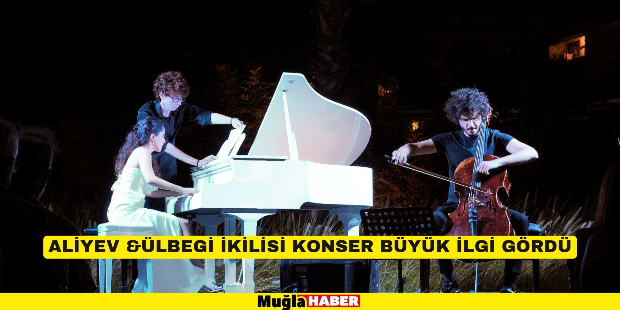 Aliyev &Ülbegi ikilisi konser büyük ilgi gördü