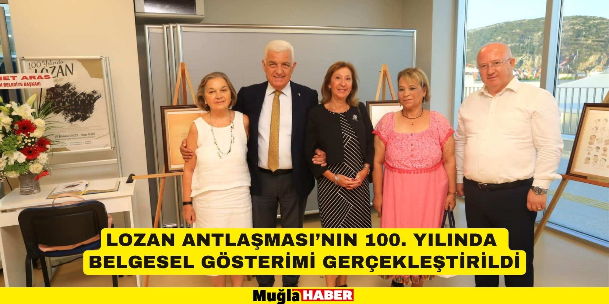 Lozan Antlaşması’nın 100. Yılında belgesel gösterimi gerçekleştirildi