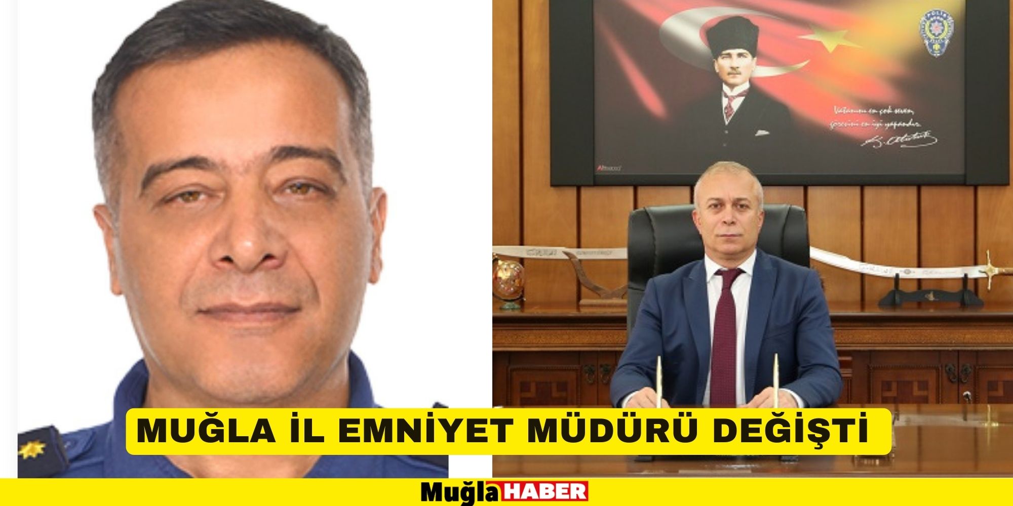 MUĞLA İL EMNİYET MÜDÜRÜ DEĞİŞTİ