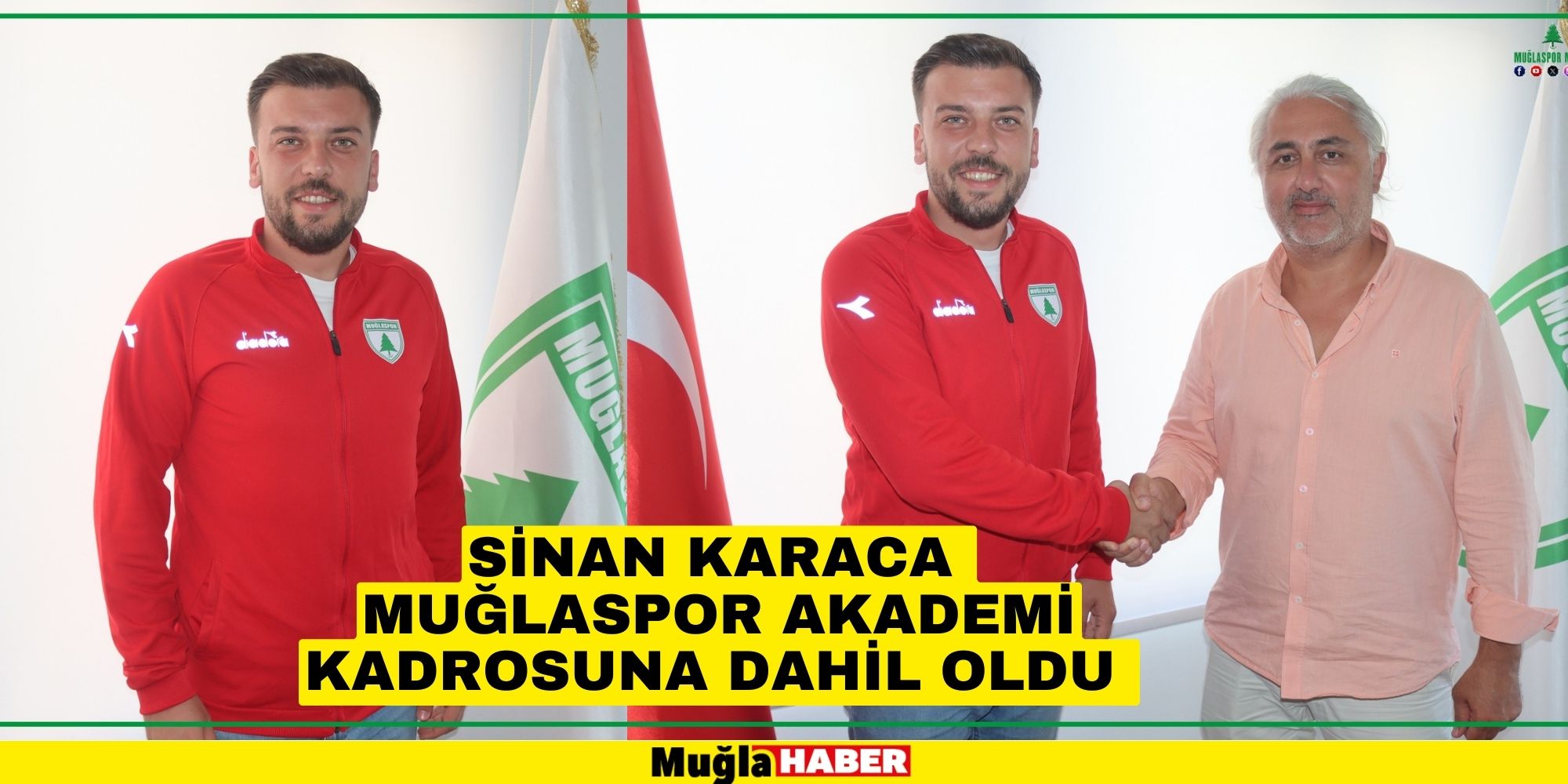 SİNAN KARACA MUĞLASPOR AKADEMİ KADROSUNA DAHİL OLDU