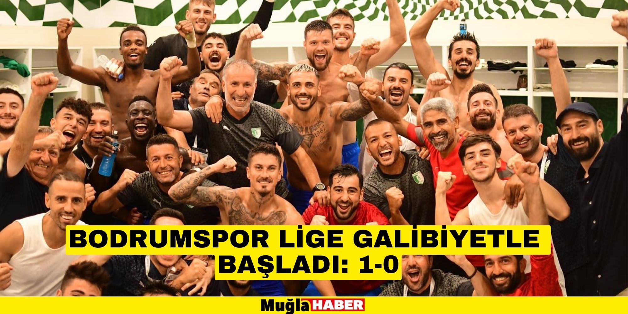 BODRUMSPOR LİGE GALİBİYETLE BAŞLADI: 1-0