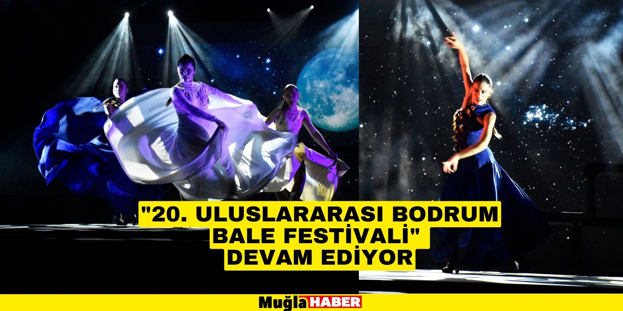 "20. Uluslararası Bodrum Bale Festivali" devam ediyor