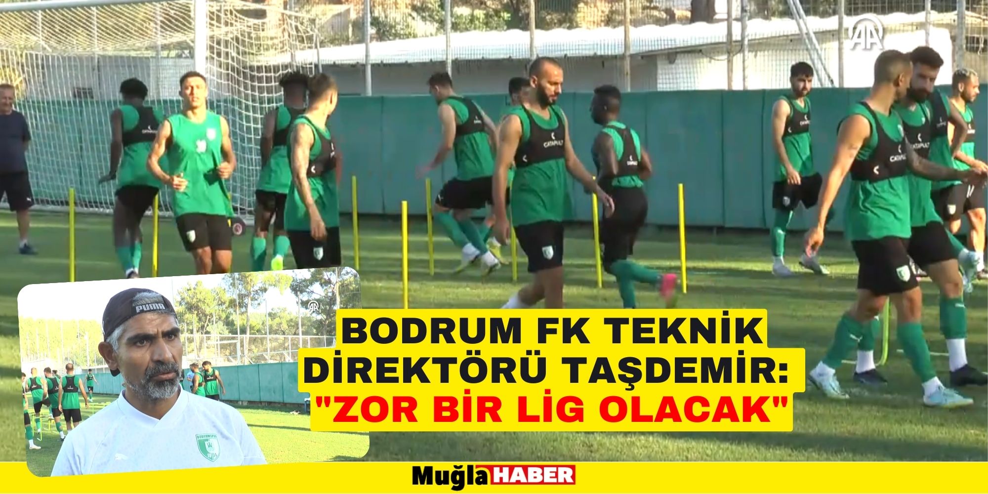 Bodrum FK Teknik Direktörü Taşdemir: "Zor bir lig olacak"