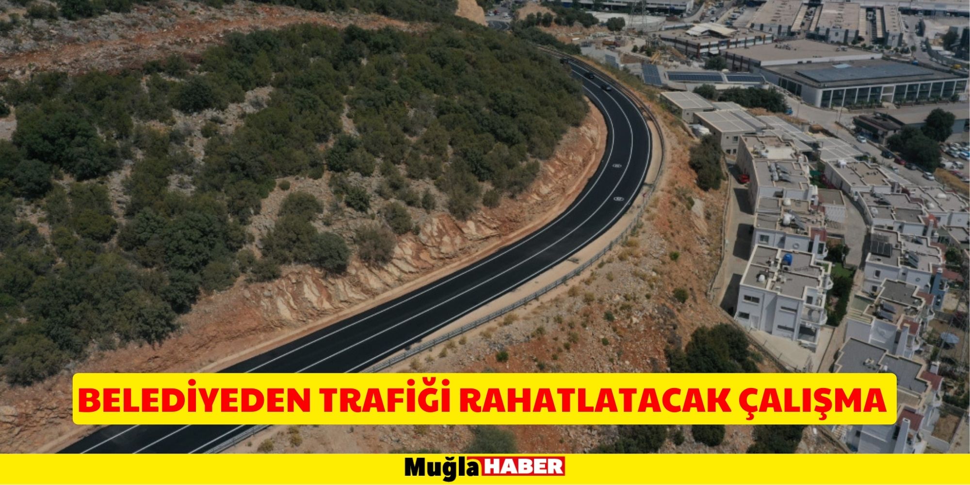 BELEDİYEDEN TRAFİĞİ RAHATLATACAK ÇALIŞMA