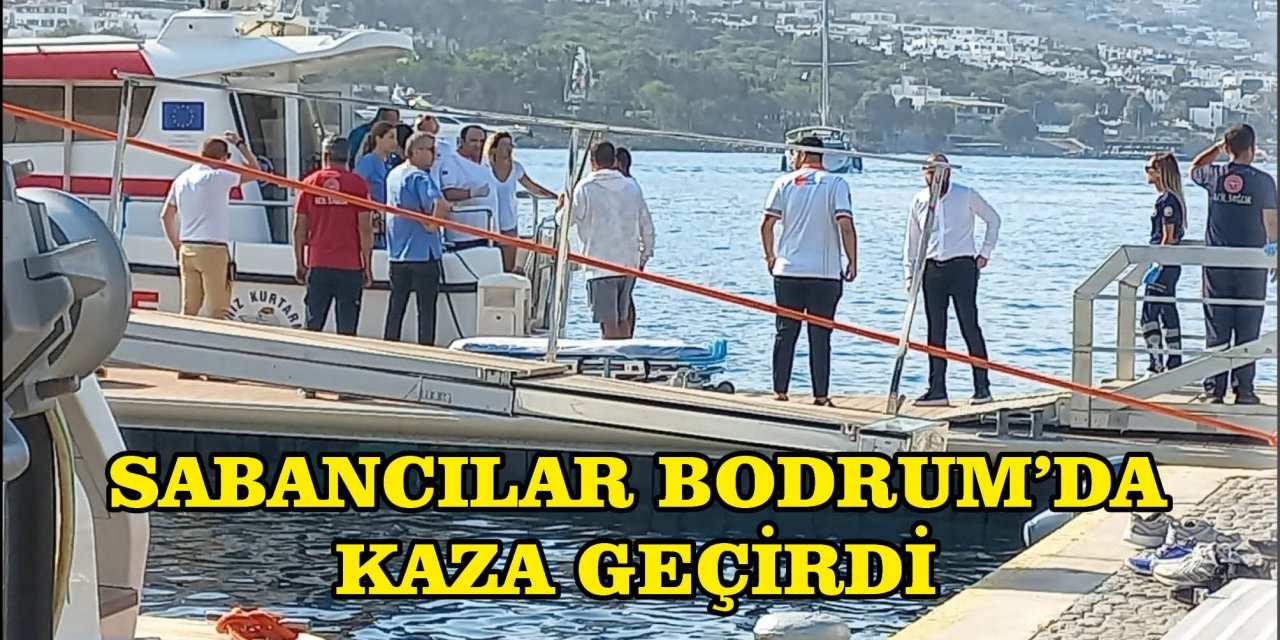 SABANCILAR BODRUM'DA KAZA GEÇİRDİ