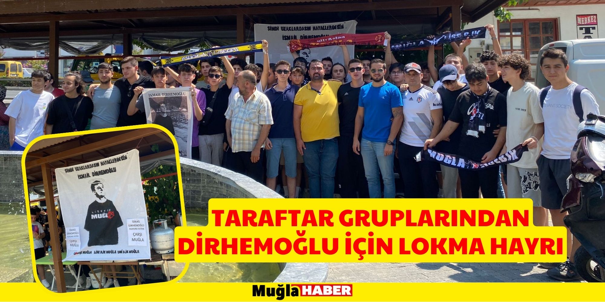 TARAFTAR GRUPLARINDAN DİRHEMOĞLU İÇİN LOKMA HAYRI