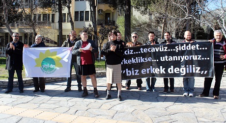Erkeklerden etekli eylem