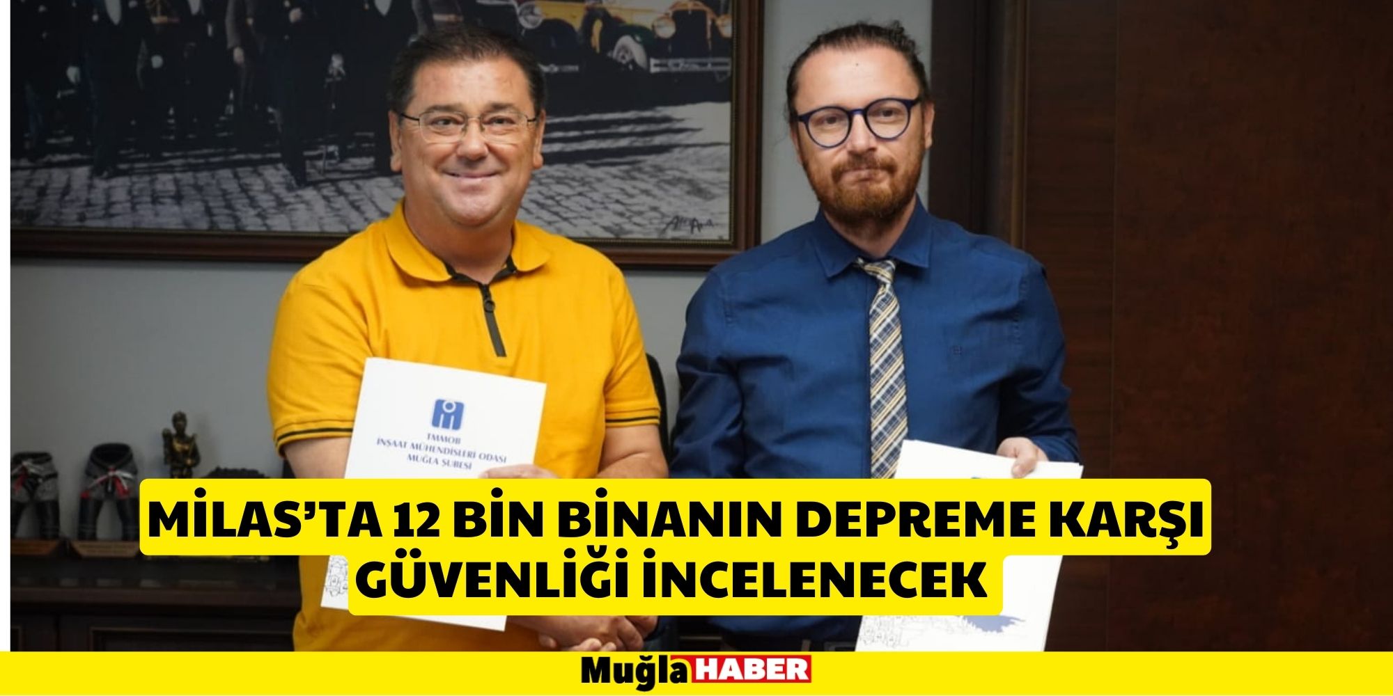 MİLAS’TA 12 BİN BİNANIN DEPREME KARŞI GÜVENLİĞİ İNCELENECEK