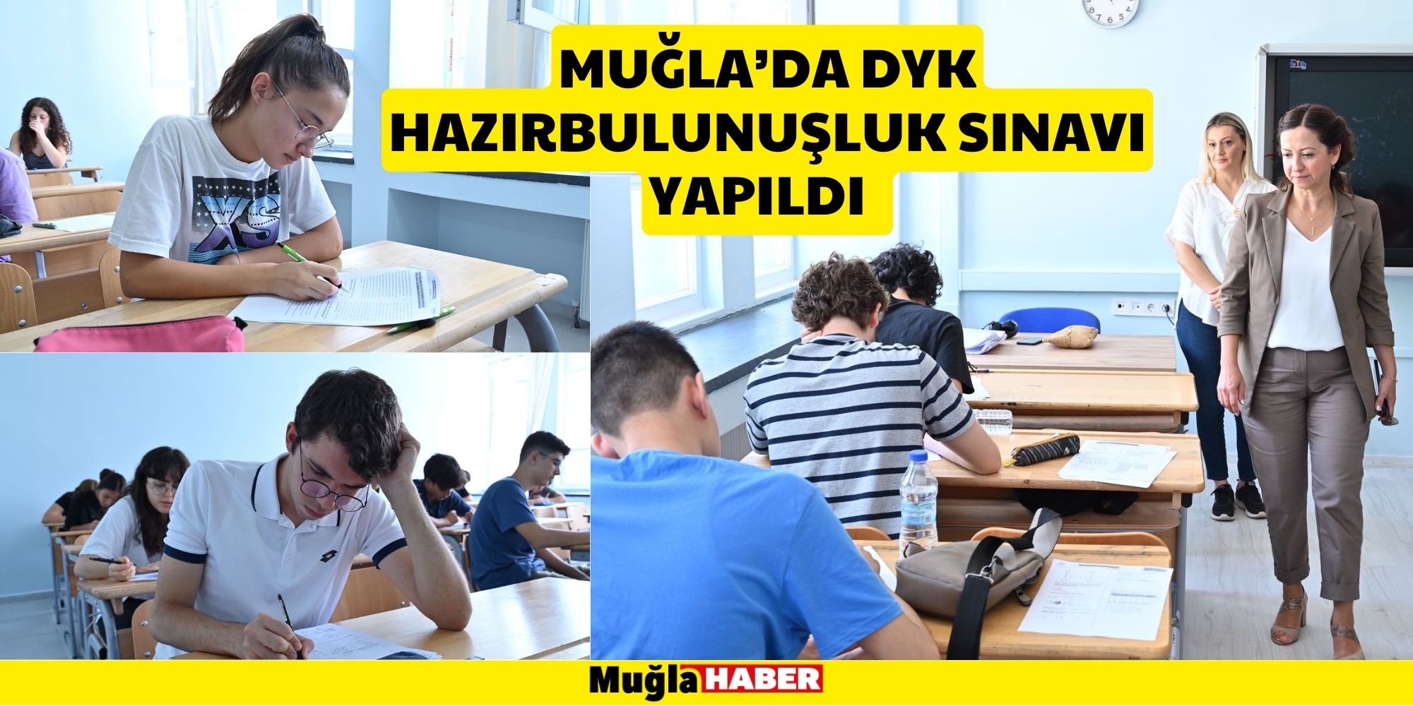 MUĞLA’DA DYK HAZIRBULUNUŞLUK SINAVI YAPILDI