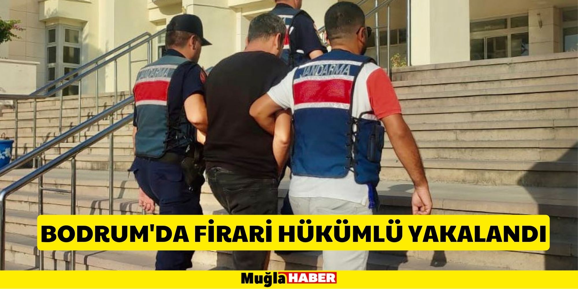 BODRUM'DA FİRARİ HÜKÜMLÜ YAKALANDI