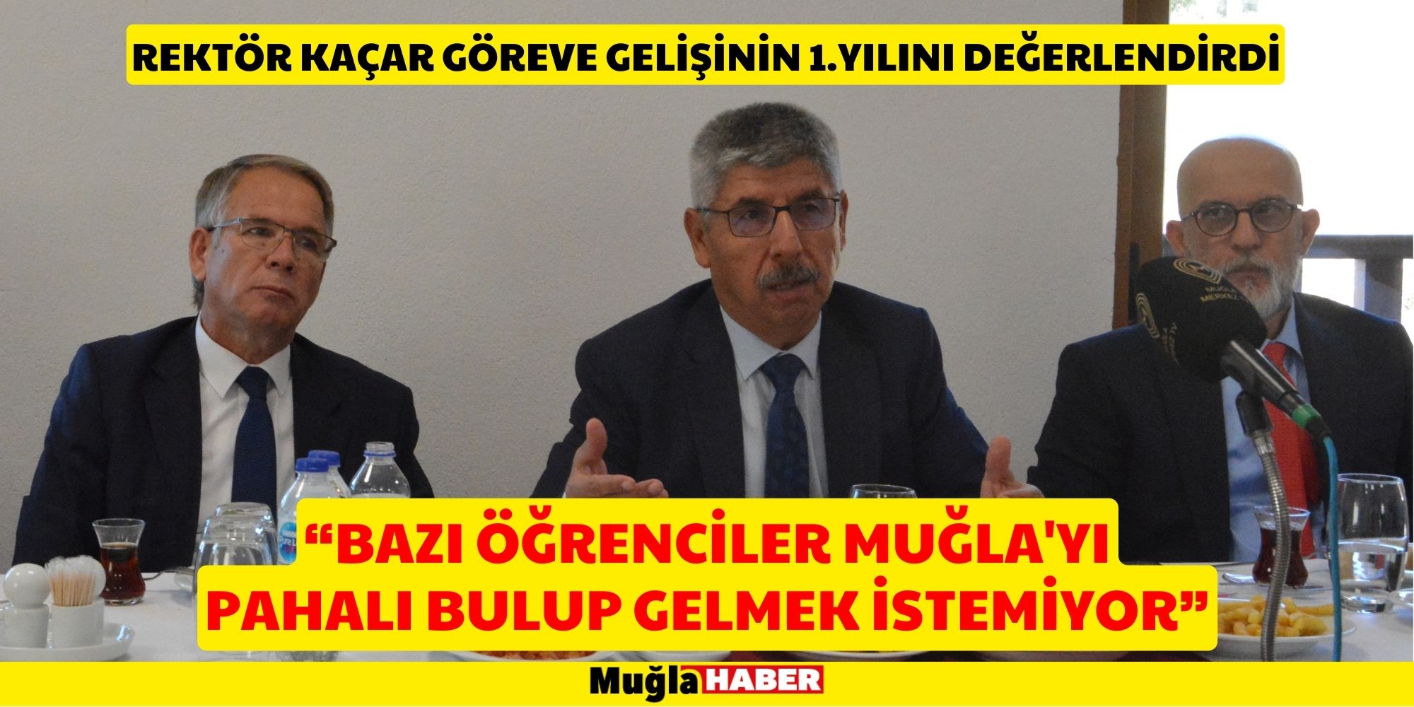 REKTÖR KAÇAR GÖREVE GELİŞİNİN 1.YILINI DEĞERLENDİRDİ