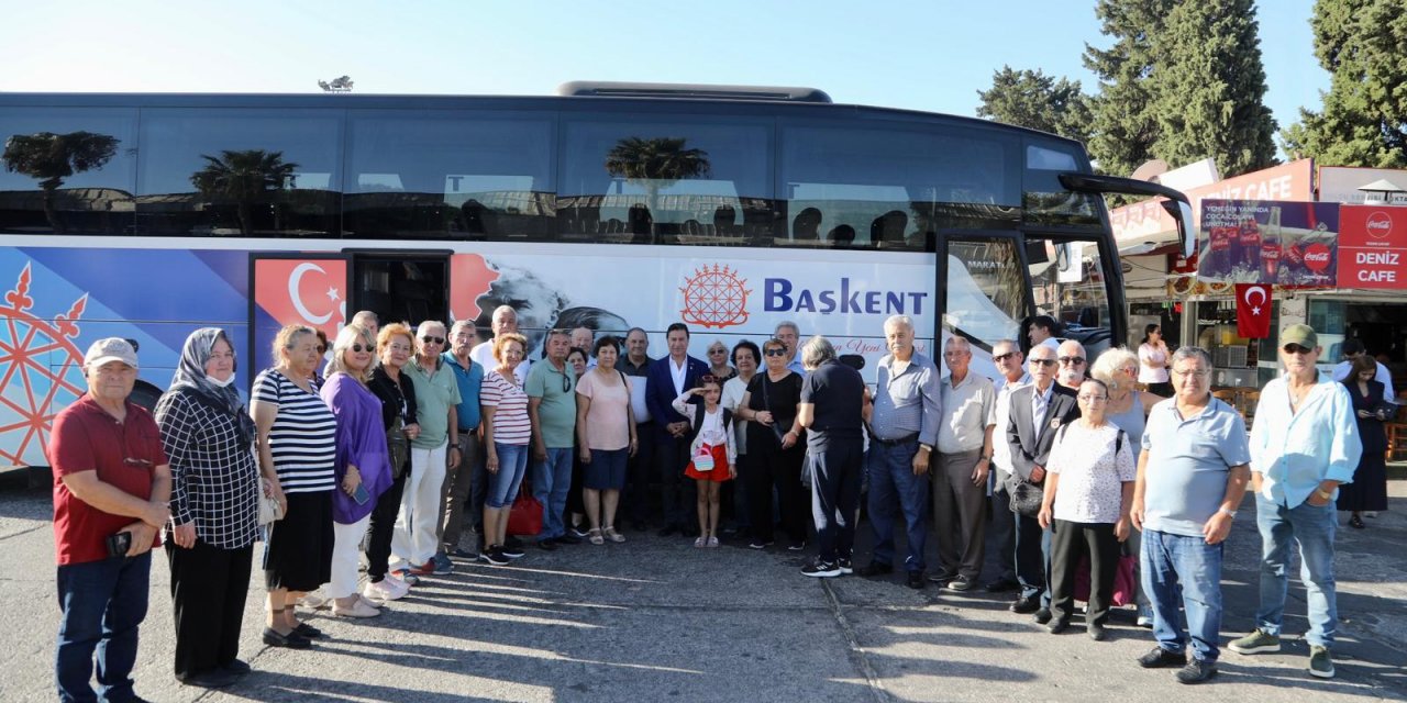 BAŞKAN ARAS GAZİLERİ ANKARA’YA UĞURLADI