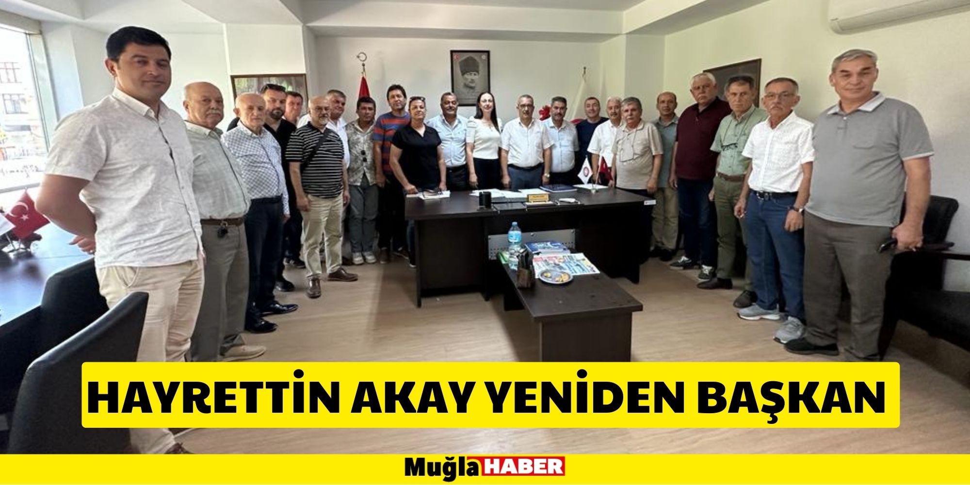 HAYRETTİN AKAY YENİDEN BAŞKAN