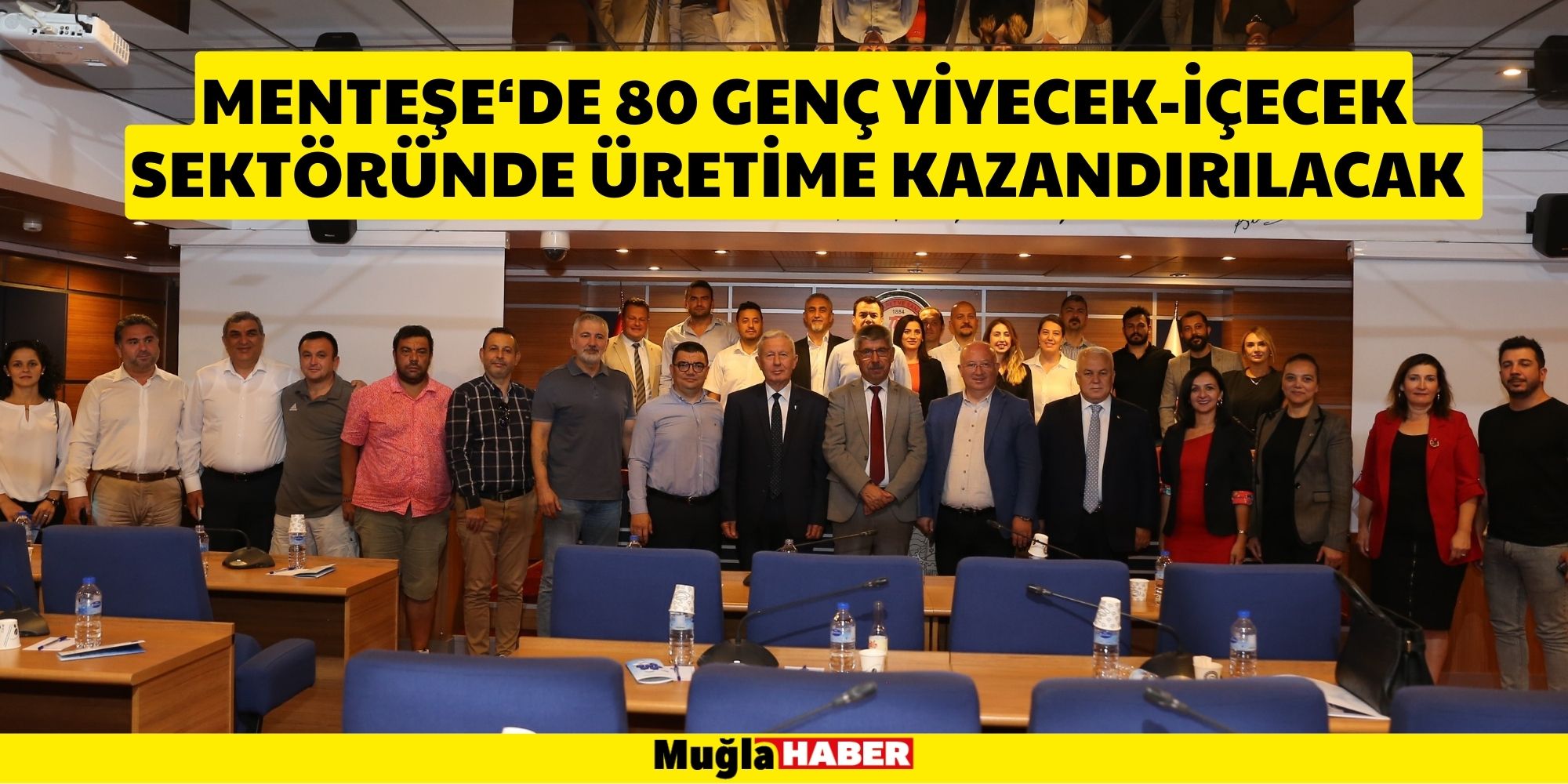 MENTEŞE'DE 80 GENÇ YİYECEK-İÇECEK SEKTÖRÜNDE ÜRETİME KAZANDIRILACAK