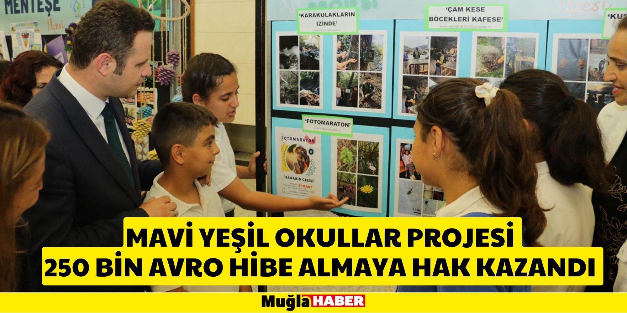 MAVİ YEŞİL OKULLAR PROJESİ 250 BİN  AVRO HİBE ALMAYA HAK KAZANDI