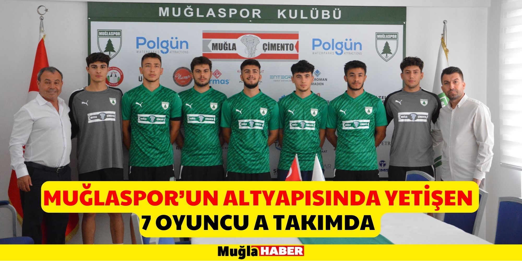 MUĞLASPOR’UN ALTYAPISINDA YETİŞEN 7 OYUNCU A TAKIMDA